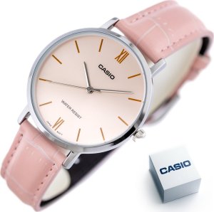 Zegarek Casio Zegarek marki Casio model LTP-VT01L kolor Różowy. Akcesoria damski. Sezon: Cały rok NoSize 8