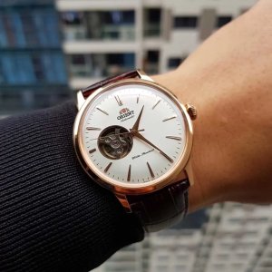 Zegarek Orient Zegarek Męski Orient Classic Bambino Open Heart RA-AG0001S10B + BOX NoSize 6