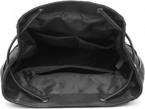 Plecak turystyczny Accessorize Me Pikowany Plecak Damski Czarny Nylon Flossy 6