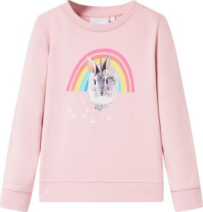 vidaXL Bluza dziecięca, jasnoróżowa, 92 Lumarko! 1