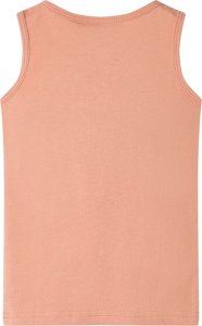 vidaXL Dziecięca koszulka bez rękawów, jasny pomarańcz, 128 2