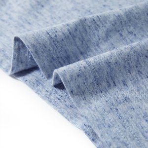 vidaXL Dziecięca koszulka bez rękawów, niebieski melanż, 140 6