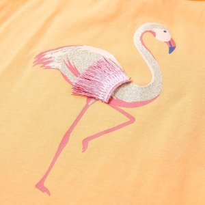 vidaXL Dziecięca koszulka na ramiączkach, jaskrawopomarańczowa, 104 4