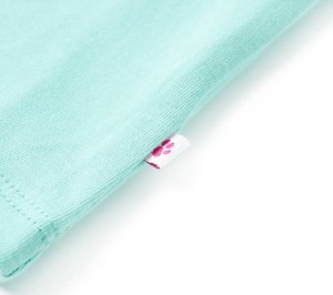 vidaXL Dziecięca koszulka na ramiączkach, jasnomiętowa, 116 5