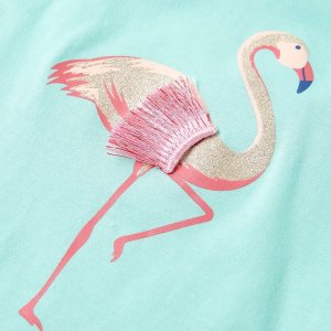 vidaXL Dziecięca koszulka na ramiączkach, jasnomiętowa, 128 4