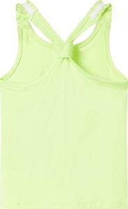 vidaXL Dziecięca koszulka na ramiączkach, neonowy żółty, 128 2