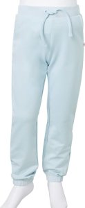 vidaXL Dziecięce spodnie dresowe, jasnoniebieskie, 128 9
