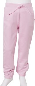 vidaXL Dziecięce spodnie dresowe, jasnoróżowe, 116 8