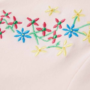 vidaXL Koszulka dziecięca z krótkimi rękawami, delikatny róż, 140 4