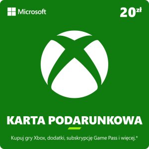 Microsoft Xbox Live kod doładowujący 20 zł 1