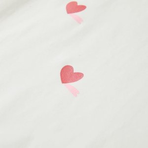 vidaXL Koszulka dziecięca z krótkimi rękawami, ecru, 116 4