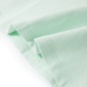 vidaXL Koszulka dziecięca z krótkimi rękawami, jasnomiętowa, 140 6