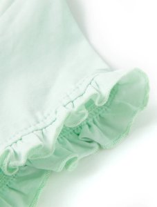 vidaXL Koszulka dziecięca z krótkimi rękawami, jasnomiętowa, 128 5