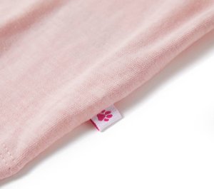 vidaXL Koszulka dziecięca z krótkimi rękawami, jasnoróżowa, 140 5