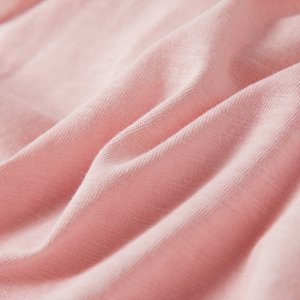 vidaXL Koszulka dziecięca z krótkimi rękawami, jasnoróżowa, 116 7