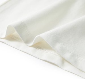 vidaXL Koszulka dziecięca, ecru, 104 6