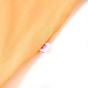 vidaXL Koszulka dziecięca, jaskrawy pomarańcz, 140 5