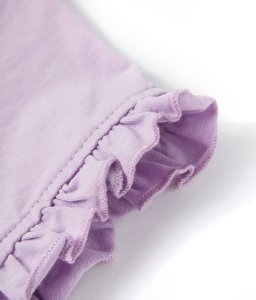 vidaXL Koszulka dziecięca, liliowa, 140 5