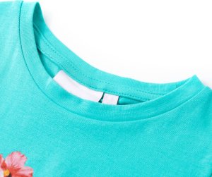 vidaXL Koszulka dziecięca, miętowa, 116 3