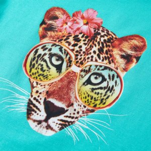 vidaXL Koszulka dziecięca, miętowa, 116 4