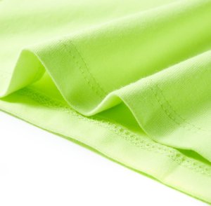 vidaXL Koszulka dziecięca, neonowożółta, 92 6