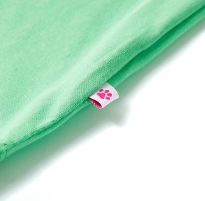 vidaXL Koszulka dziecięca,, jasnozielona, 104 5