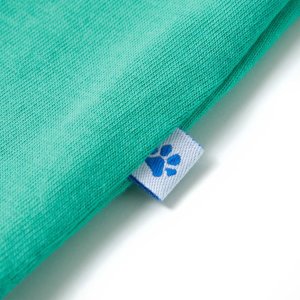 vidaXL Koszulka dziecięca, zielona, 140 5