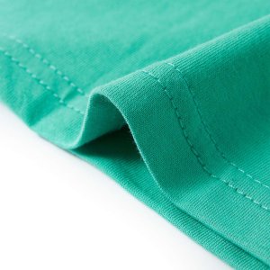 vidaXL Koszulka dziecięca, zielona, 140 6