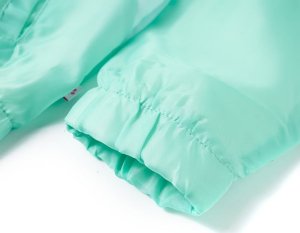 vidaXL Kurtka dziecięca z kapturem i zapięciem na zamek, wielokolorowa, 92 6