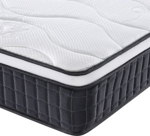 vidaXL Materac bonellowy, twardość średnia, 90x200 cm 5