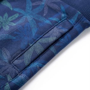 vidaXL Szorty dziecięce ze sznurkiem ściągającym, granatowe, 104 5