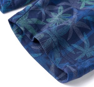 vidaXL Szorty dziecięce ze sznurkiem ściągającym, granatowe, 104 6