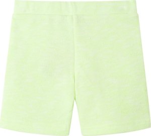 vidaXL Szorty dziecięce ze sznurkiem ściągającym, neonowe żółte, 140 2