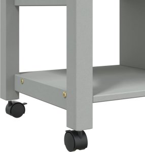 vidaXL Wózek kuchenny MONZA, 84x40x90 cm, lite drewno sosnowe 8