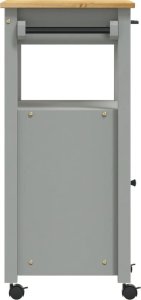 vidaXL Wózek kuchenny, MONZA, 48x40x90 cm, lite drewno sosnowe 6