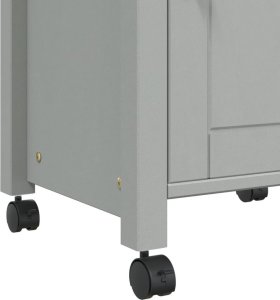 vidaXL Wózek kuchenny, MONZA, 48x40x90 cm, lite drewno sosnowe 8