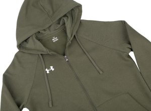 Under Armour Bluza męska Under Armour Rival Fleece FZ Hoodie khaki 1379767 390 S 4