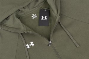 Under Armour Bluza męska Under Armour Rival Fleece FZ Hoodie khaki 1379767 390 S 5