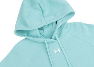 Under Armour Bluza damska Under Armour Rival Flecce Hoodie miętowa 1379500 482 L 4