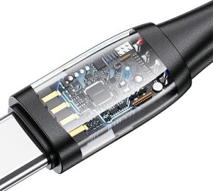 Kabel USB Usams USB-A - 2x USB-C + Lightning + microUSB 1.2 m Czerwony 4