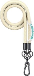 Usams USAMS Uniwersalna smycz do telefonu 1,2m żółty/yellow ZB282GS05 (US-ZB282) 14