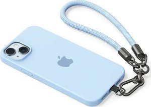 Usams USAMS Uniwersalna smycz do telefonu 30cm niebieski/blue ZB283GS02 (US-ZB283) 14