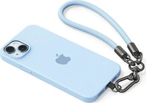 Usams USAMS Uniwersalna smycz do telefonu 30cm niebieski/blue ZB283GS02 (US-ZB283) 2