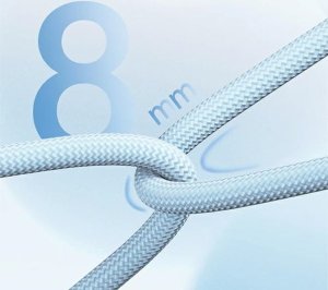 Usams USAMS Uniwersalna smycz do telefonu 30cm niebieski/blue ZB283GS02 (US-ZB283) 7