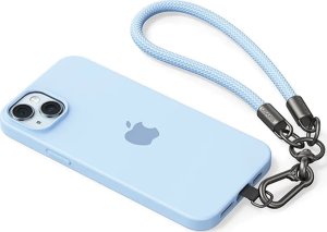 Usams USAMS Uniwersalna smycz do telefonu 30cm niebieski/blue ZB283GS02 (US-ZB283) 10