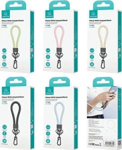 Usams USAMS Uniwersalna smycz do telefonu 30cm żółty/yellow ZB283GS05 (US-ZB283) 20