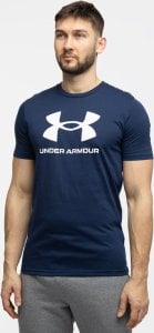 Under Armour Koszulka męska Under Armour Sportstyle Logo granatowa 1382911 408 M 1