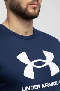 Under Armour Koszulka męska Under Armour Sportstyle Logo granatowa 1382911 408 XL 3