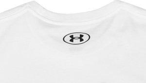 Under Armour Koszulka męska Sportstyle Logo biała 1382911 100 M 7