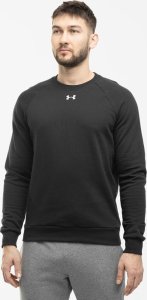 Under Armour Bluza męska Under Armour Rival Fleece Crew czarna 1379755 001 2XL 1